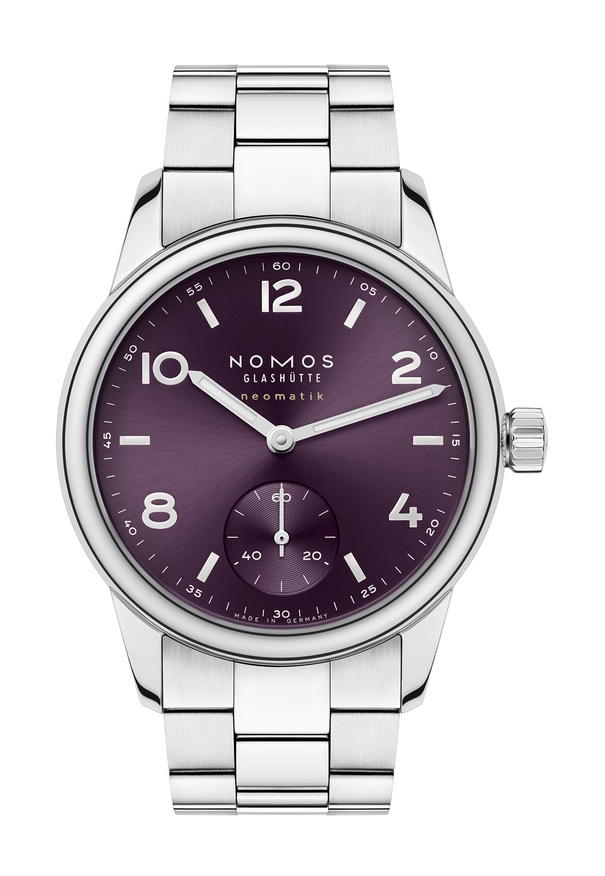 Nomos Glashütte Club Sport neomatik 34 purple