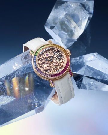 Franck Muller Round Skeleton Baguette