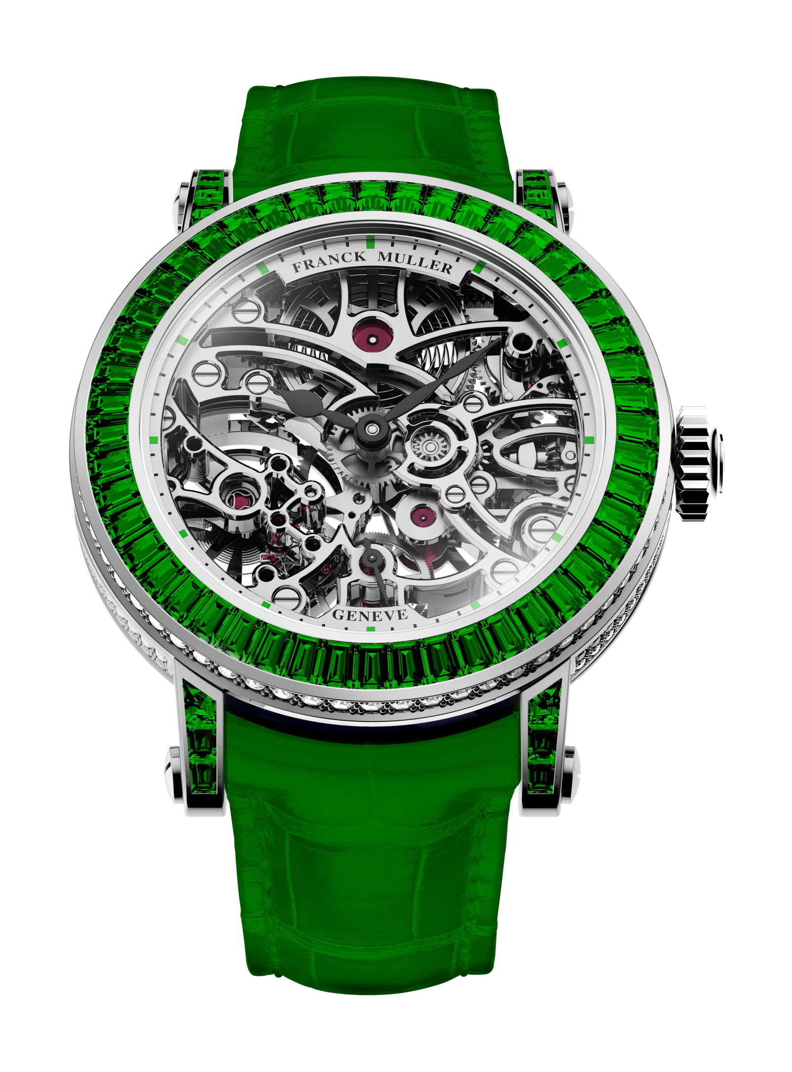 Franck Muller Round Skeleton Baguette