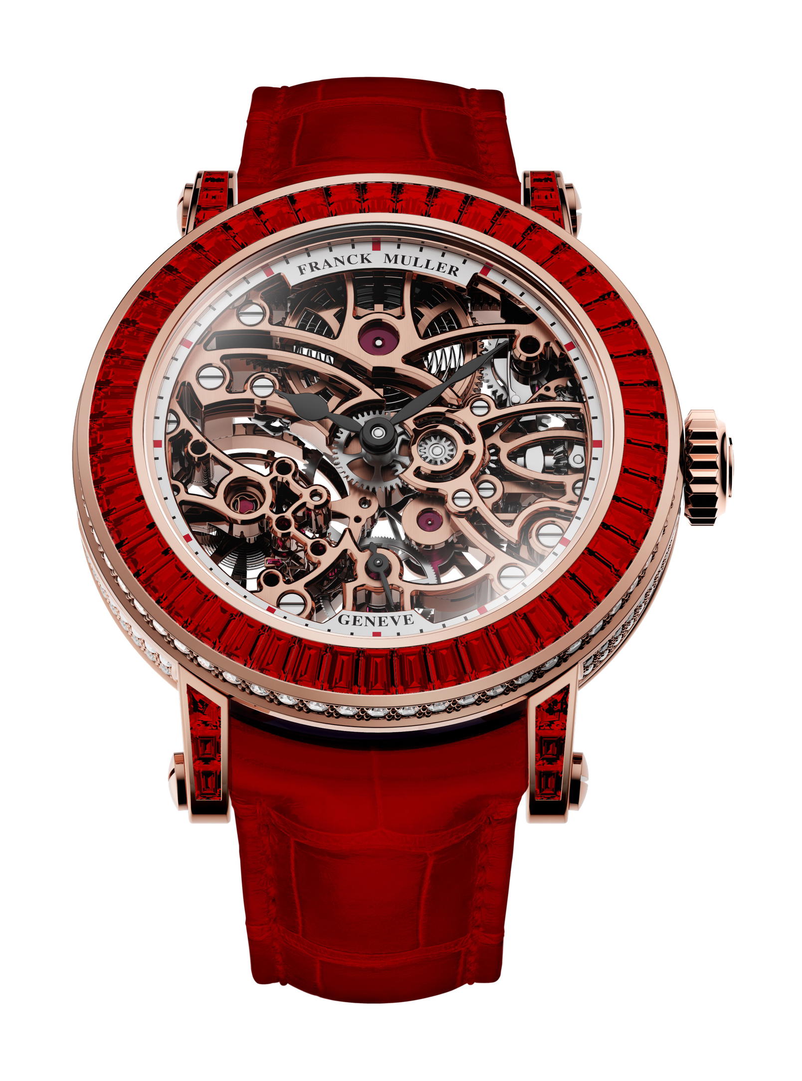 Franck Muller Round Skeleton Baguette