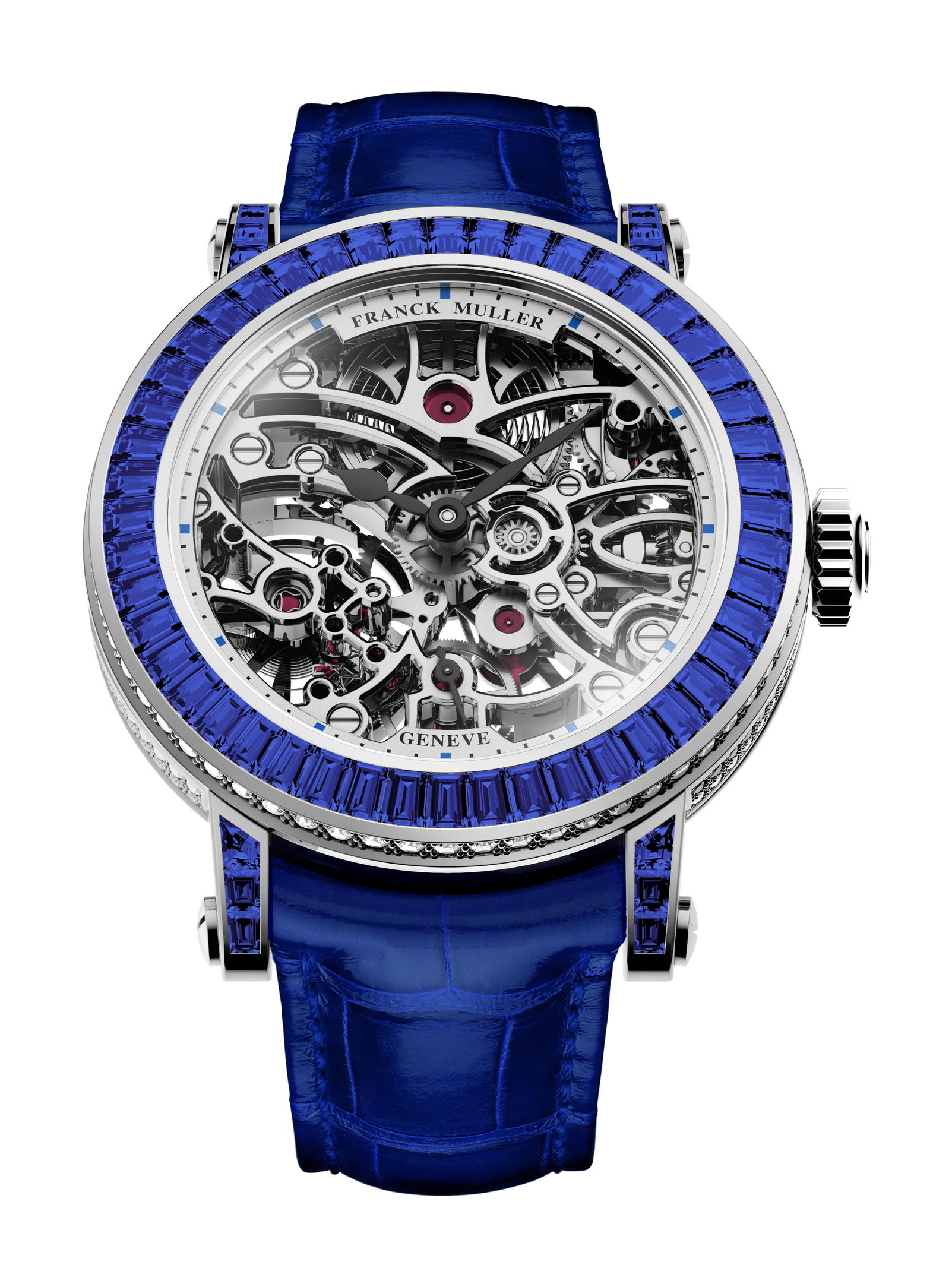 Franck Muller Round Skeleton Baguette