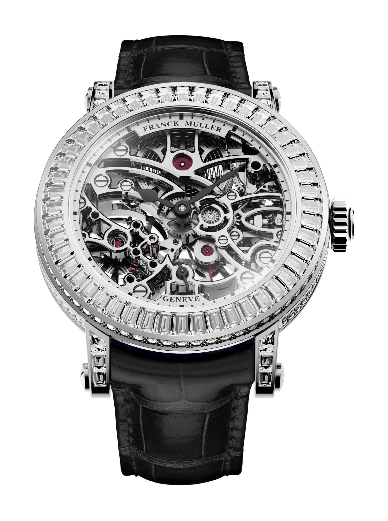 Franck Muller Round Skeleton Baguette