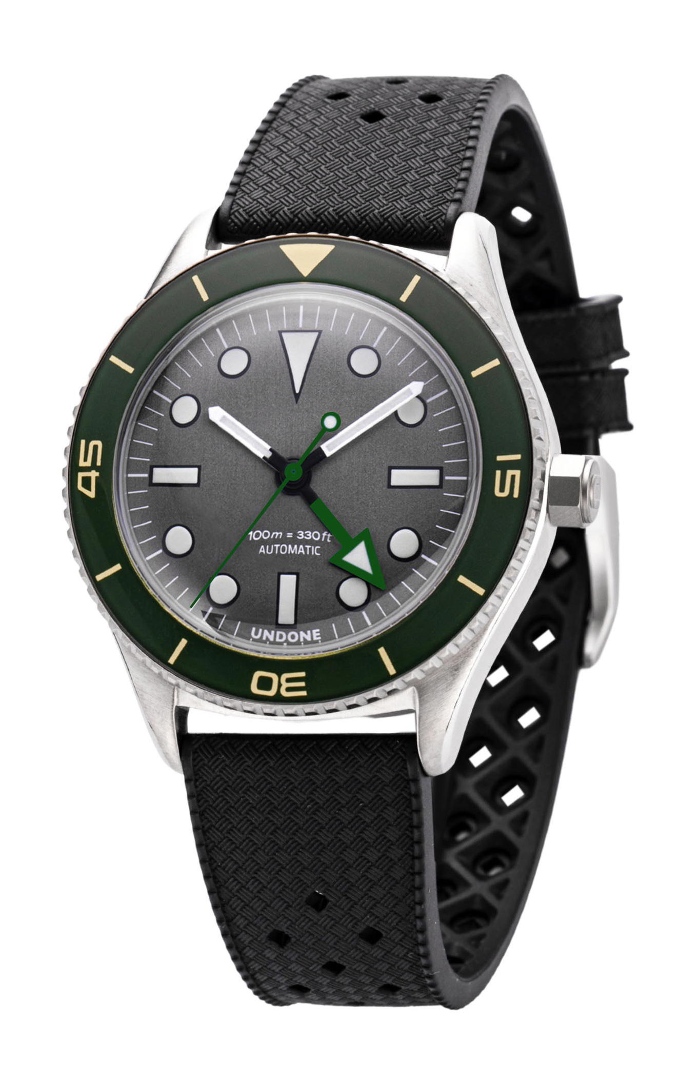 Undone Basecamp Explorer Green Bezel
