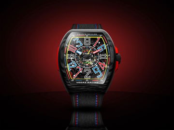 Franck Muller Vanguard Carbon Crazy Hours Racing Vegas Collection