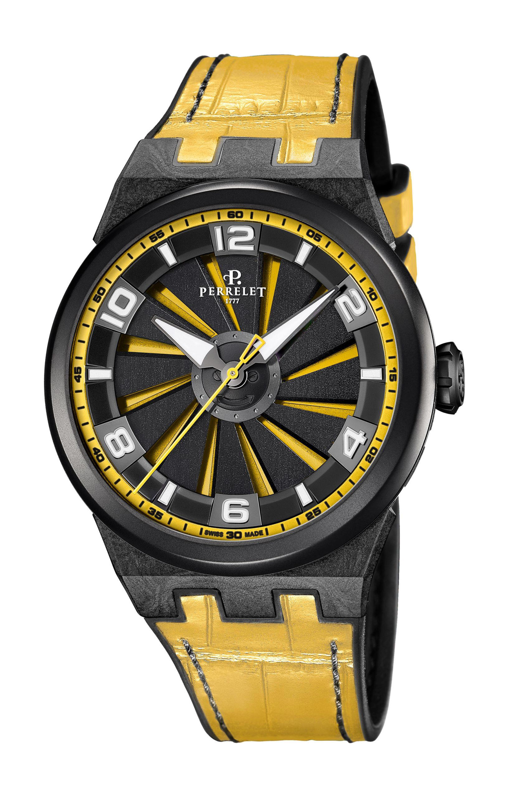 Perrelet Turbine Carbon Yellow