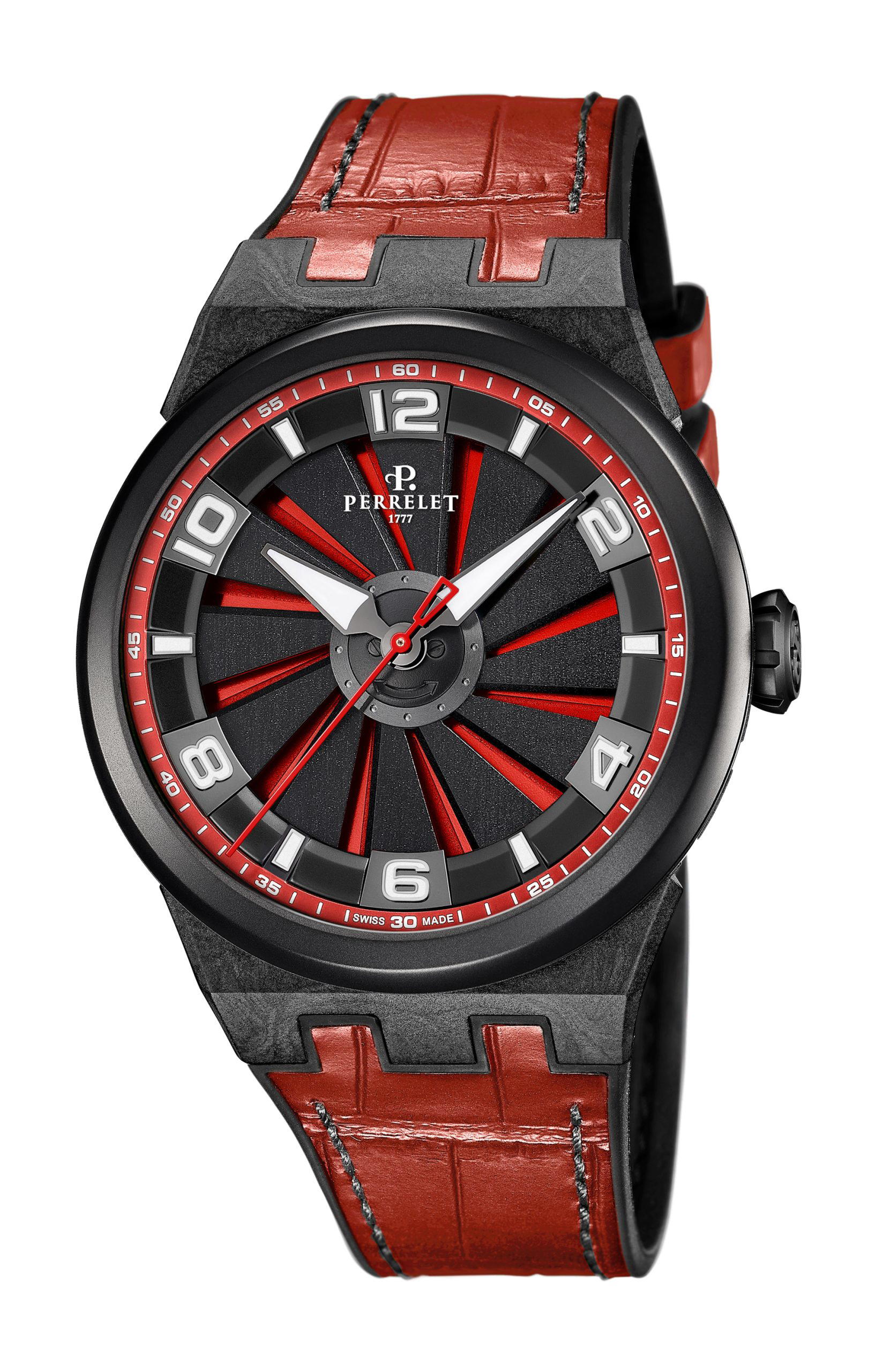 Perrelet Turbine Carbon Red