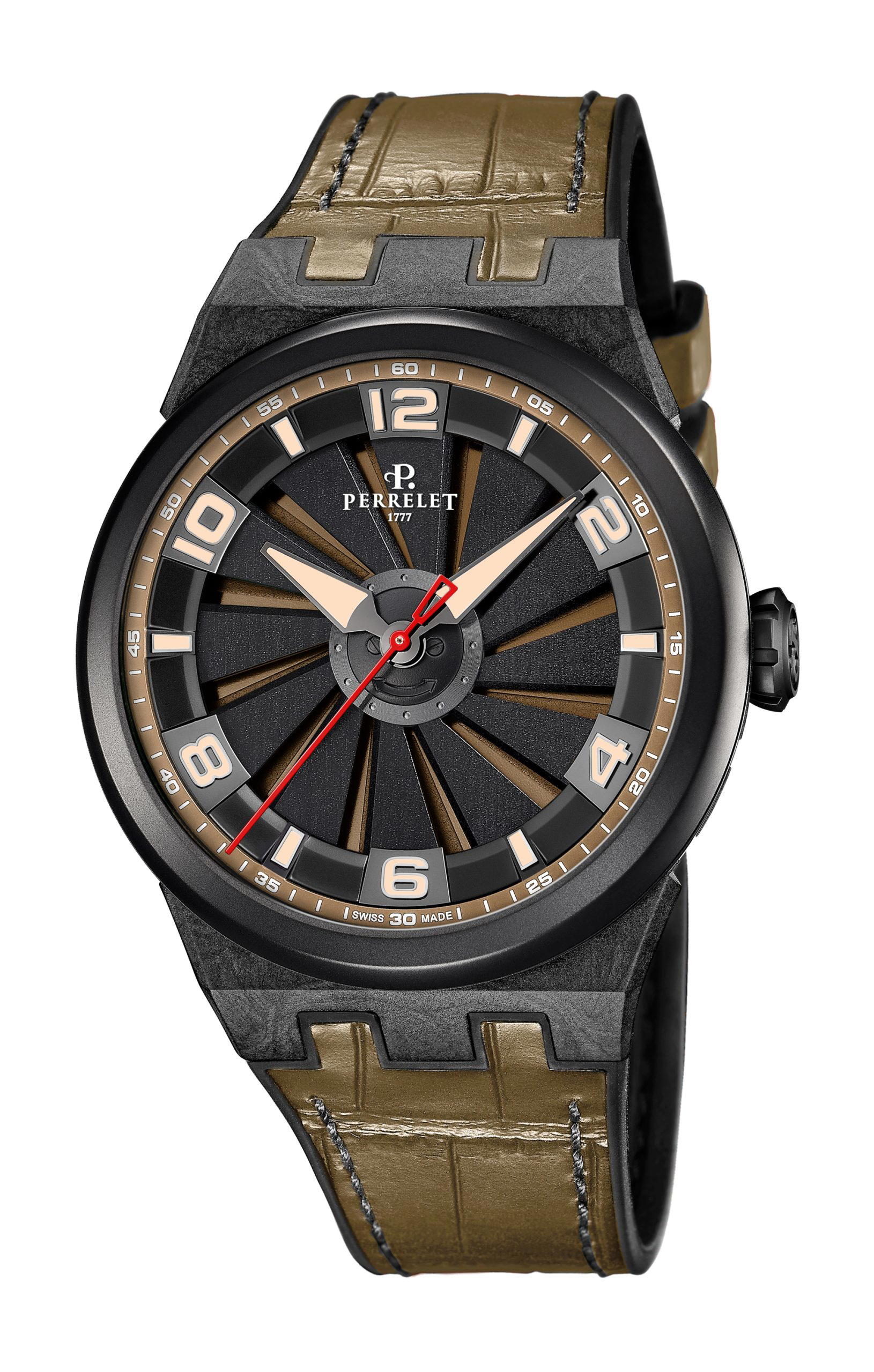 Perrelet Turbine Carbon Khaki