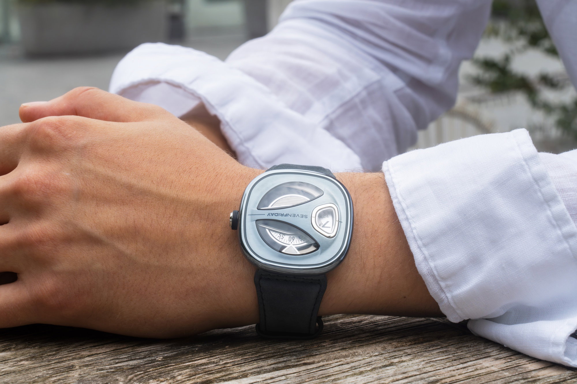 SevenFriday ME3/01 Stone Blue