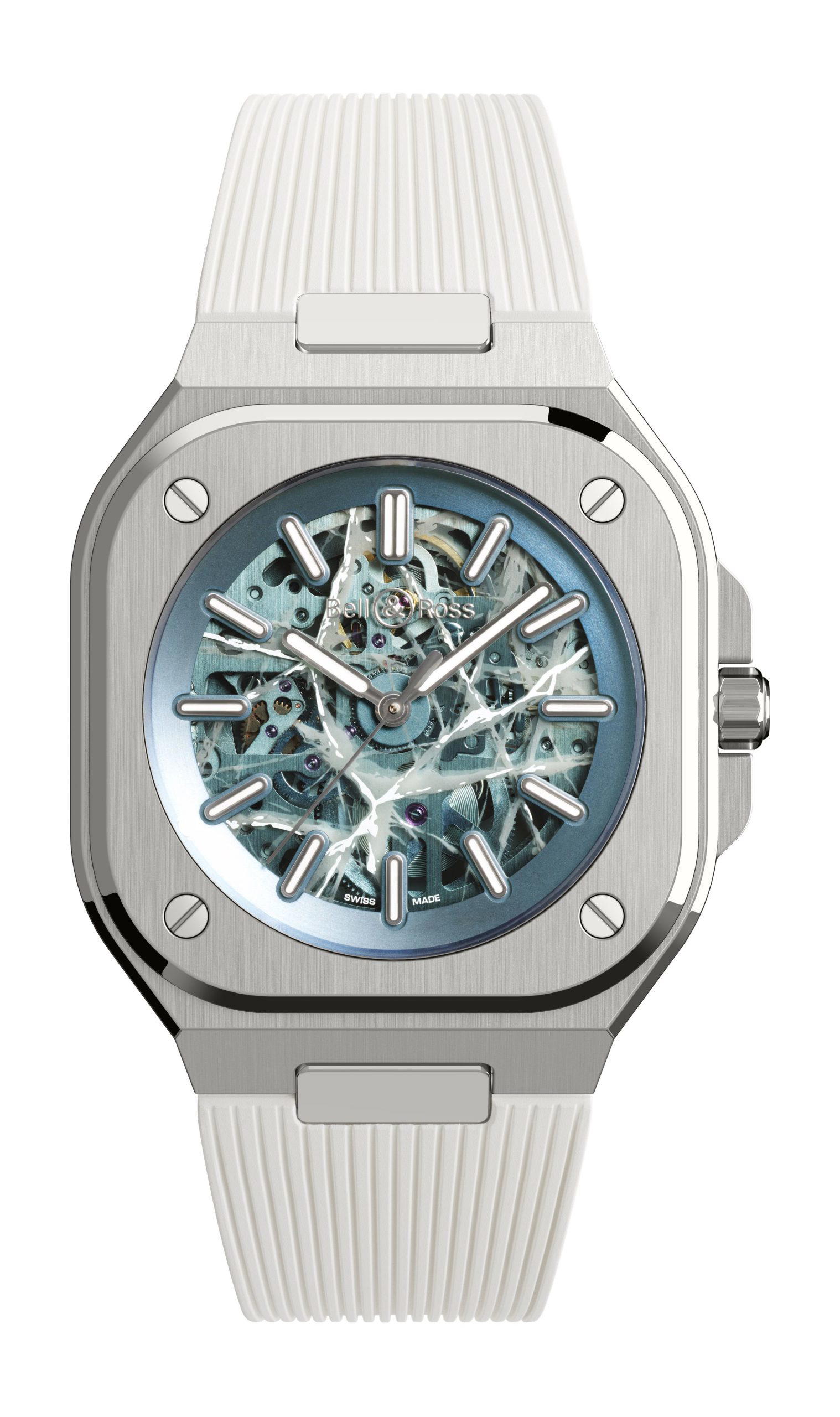Bell & Ross BR 05 Skeleton Arctic Blue