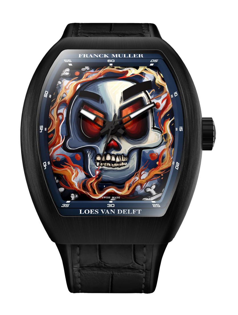 Franck Muller Vanguard Loes Van Delft Skull