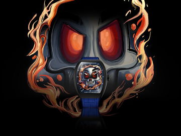 Franck Muller Vanguard Loes Van Delft Skull