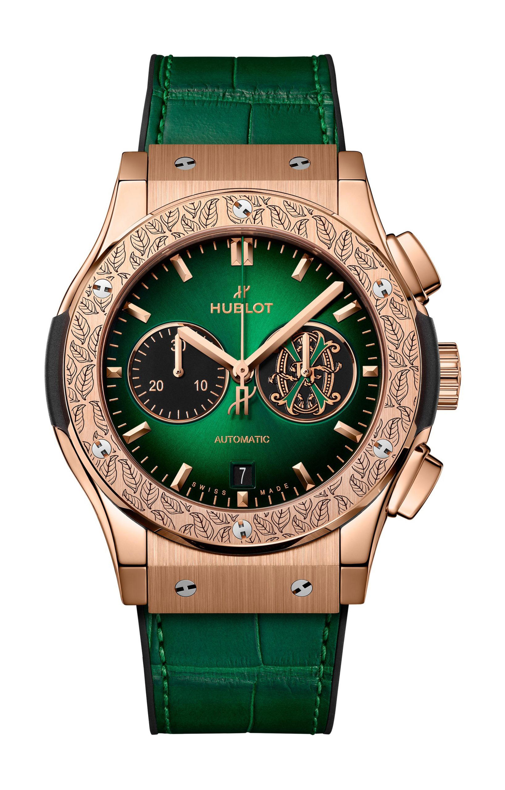 Hublot Classic Fusion Chronograph Arturo Fuente King Gold