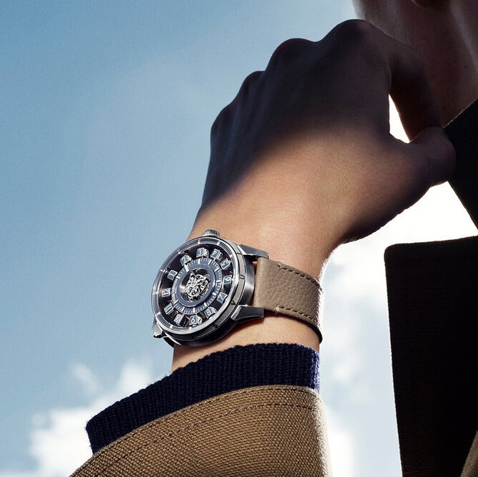 Louis Vuitton Tambour Taiko Spin Time Flying Tourbillon