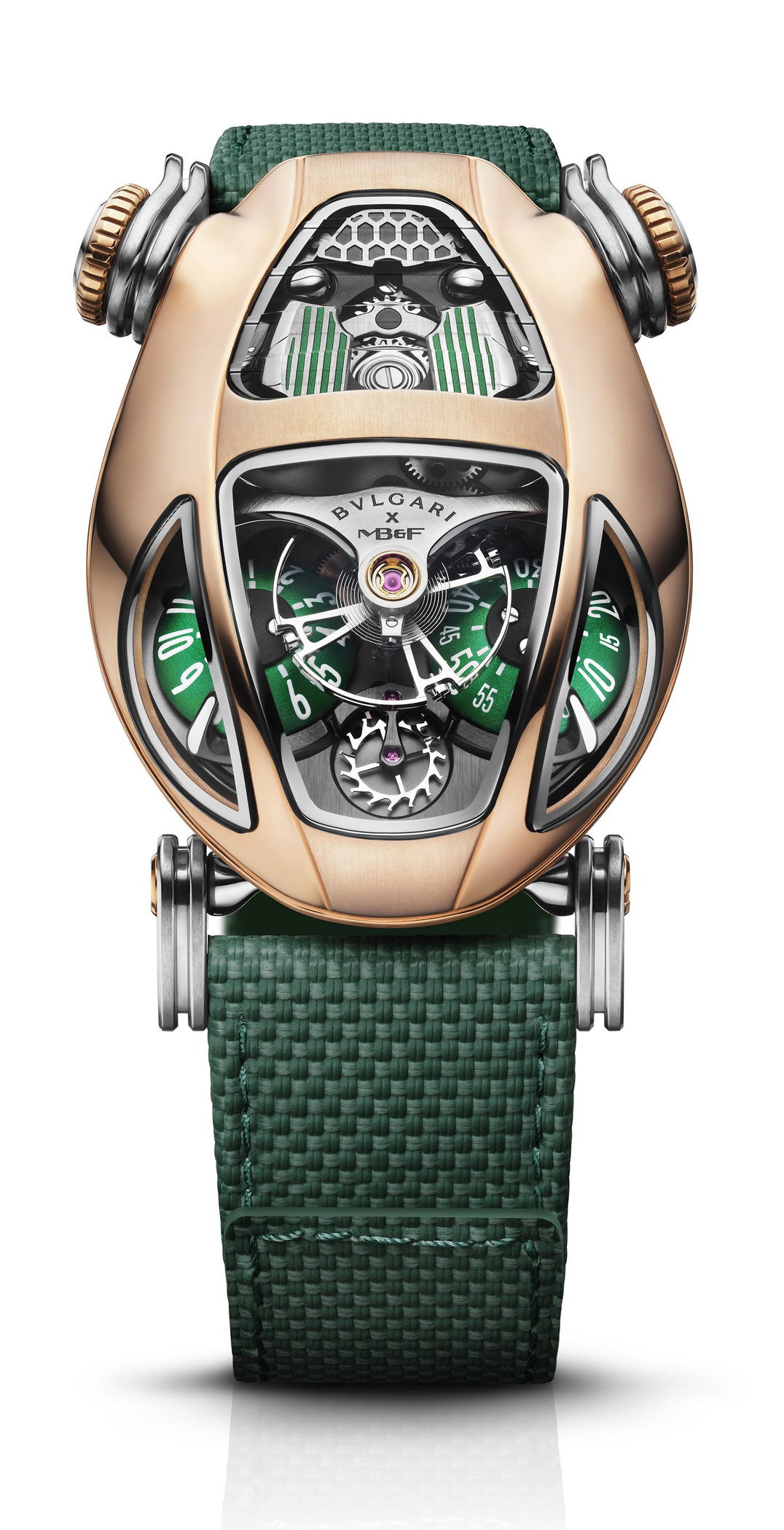 MB&F Bvlgari x MB&F Serpenti Rose Gold