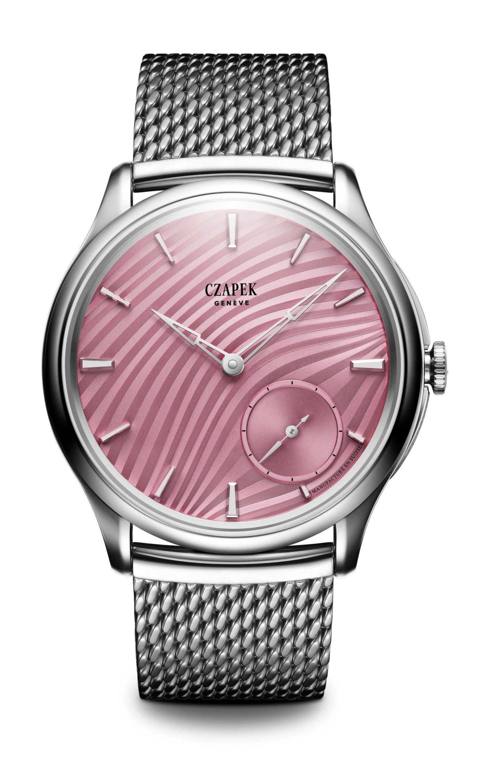 Czapek Promenade Plissé Rose