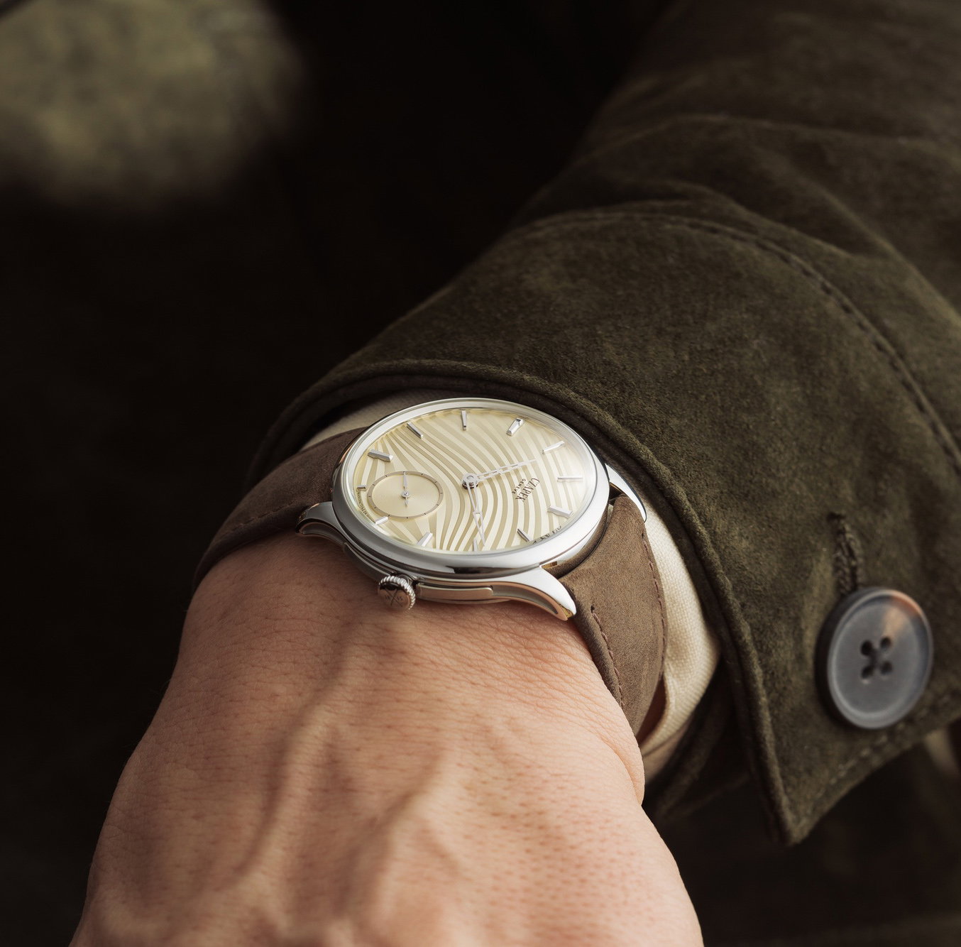 Czapek Promenade Plissé Ivory