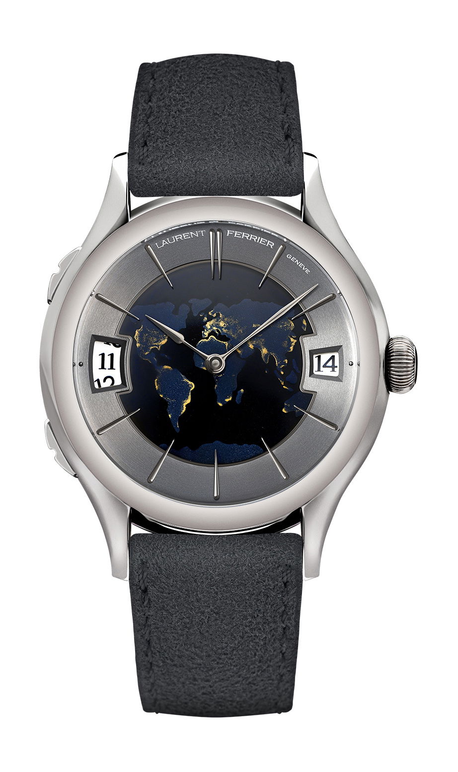 Laurent Ferrier Classic Traveller Globe Night Blue