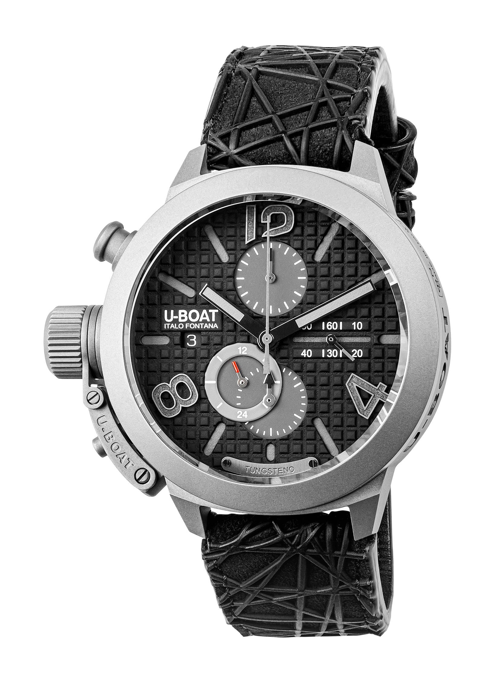 U-Boat Classico 45 Titanium Tungsten Black