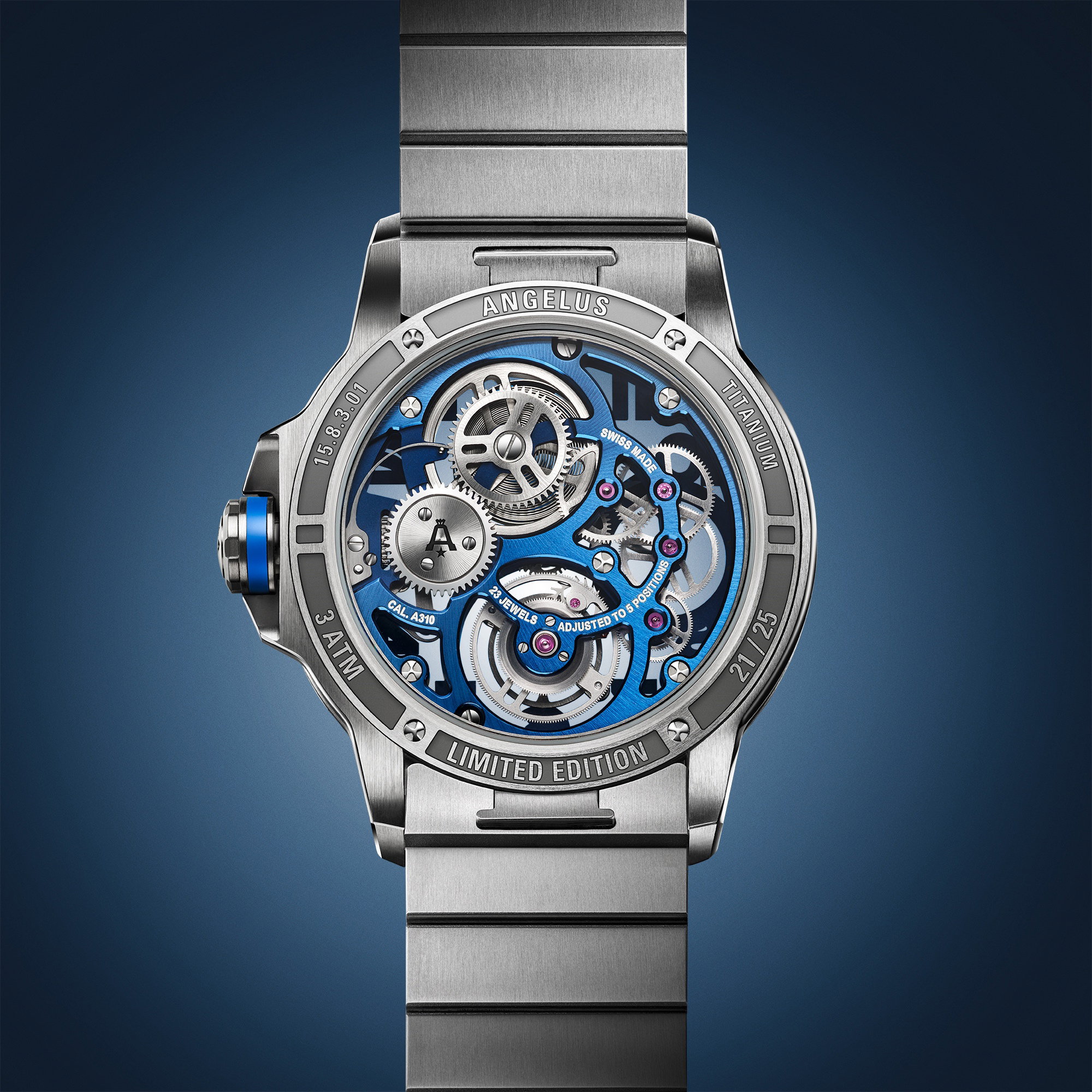 Flying Tourbillon Titanium Blue - Image 4