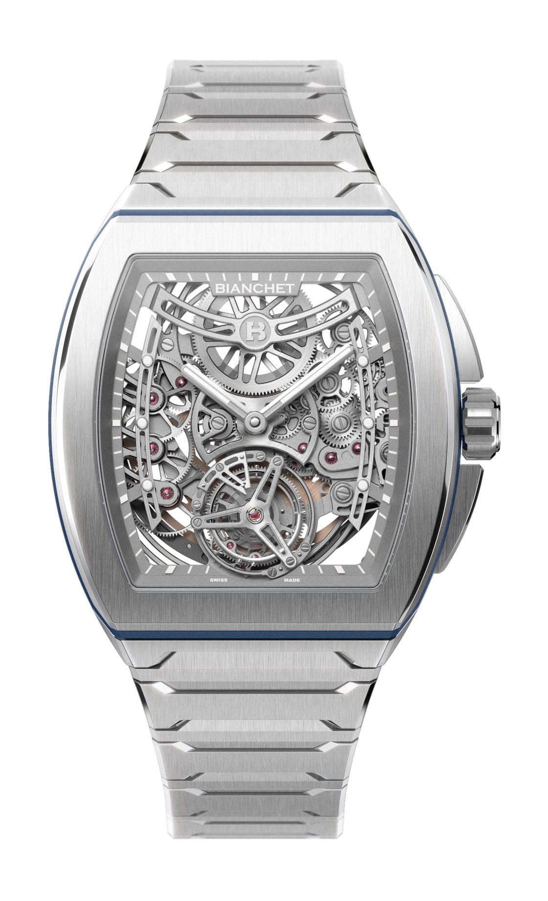 Bianchet UltraFino Titanium Skeleton Blue