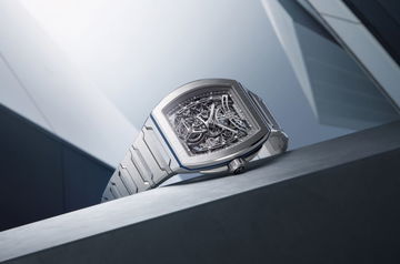 Bianchet B 1.618 Flying Tourbillon UltraFino Titanium Skeleton Blue