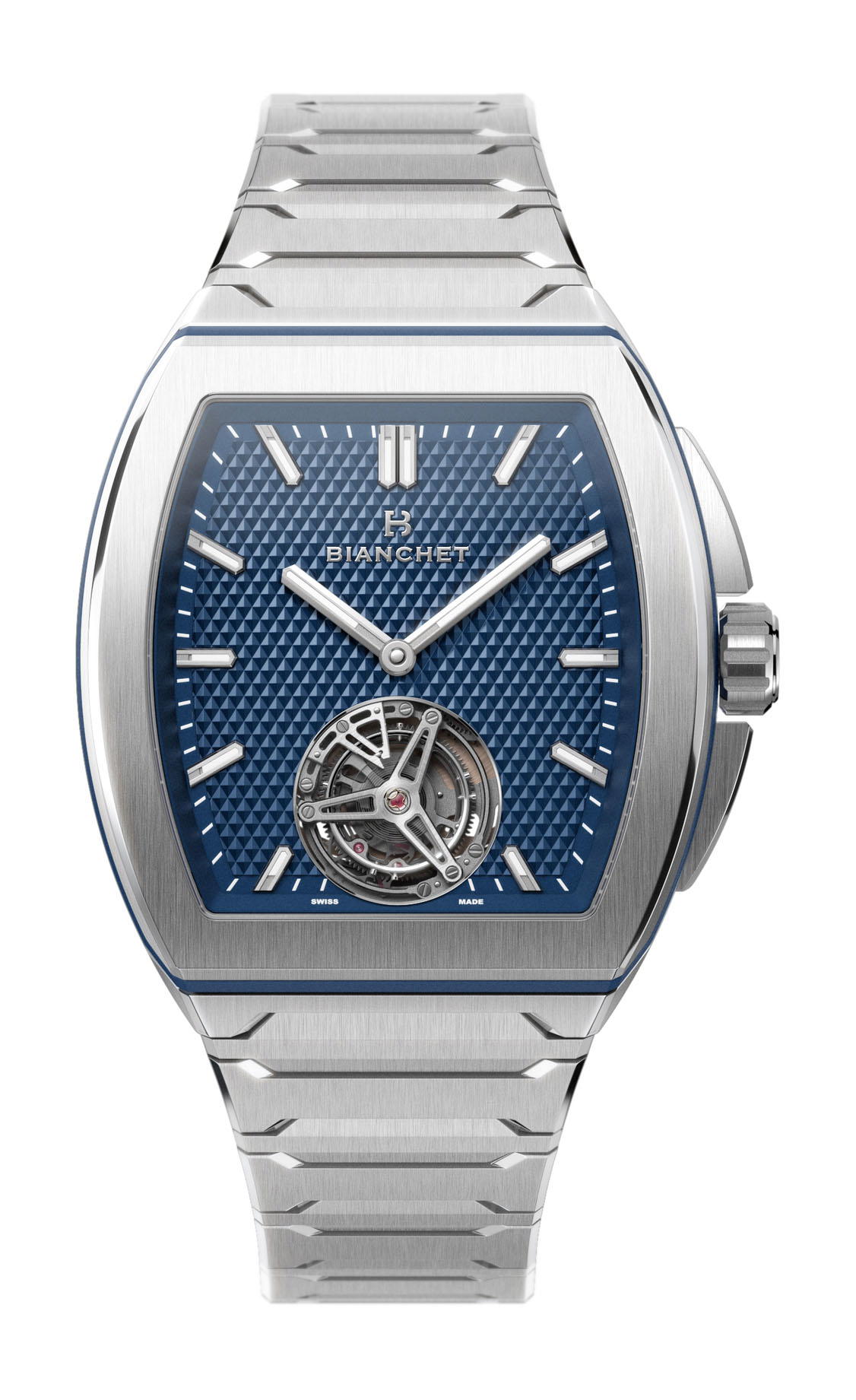 Bianchet UltraFino Titanium Dial Blue