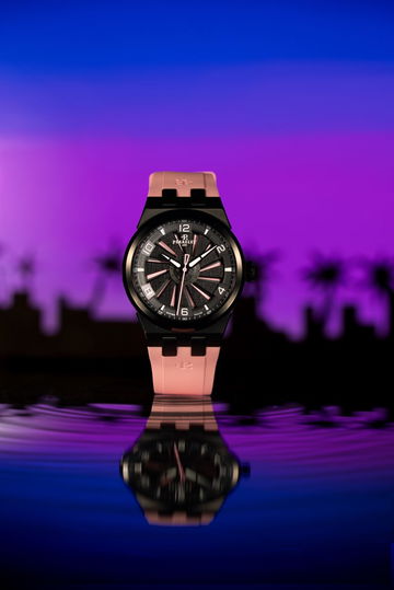 Perrelet Turbine Pink Flamingo