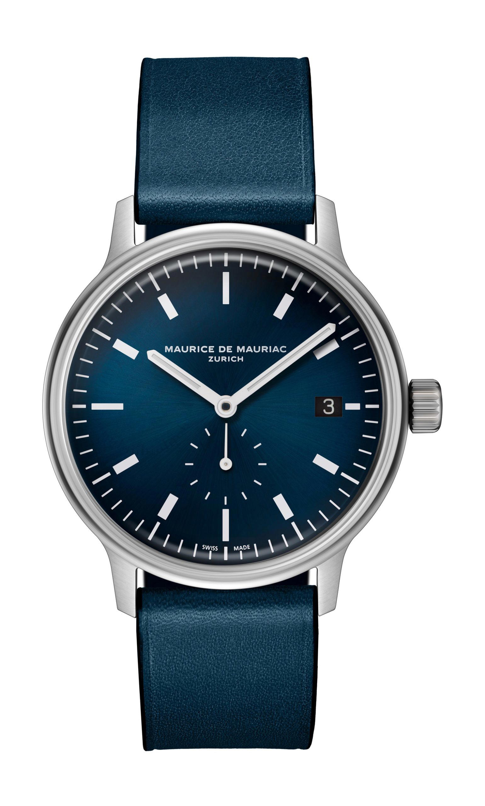 Maurice de Mauriac L3 Small Seconds Spheric Blue