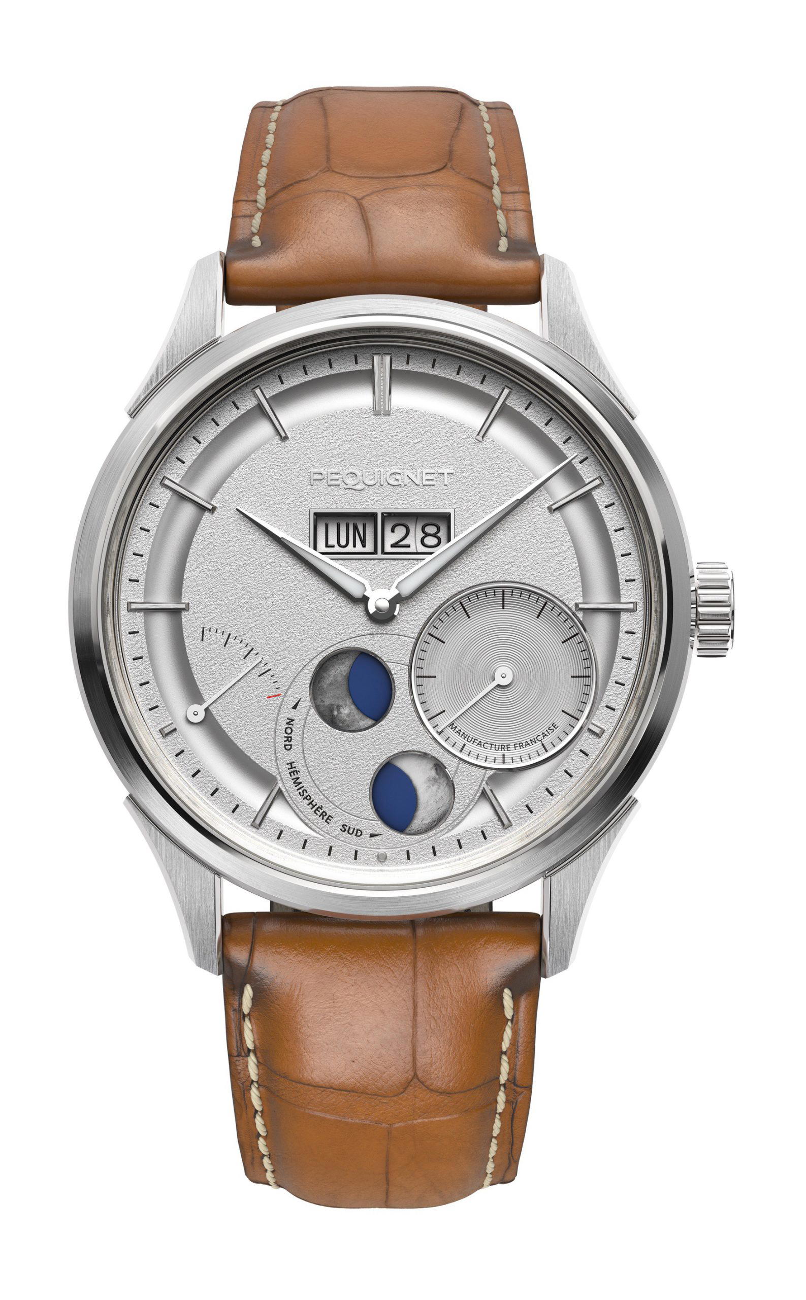 Pequignet Royale Paris 39.5 Day-Date-Moon