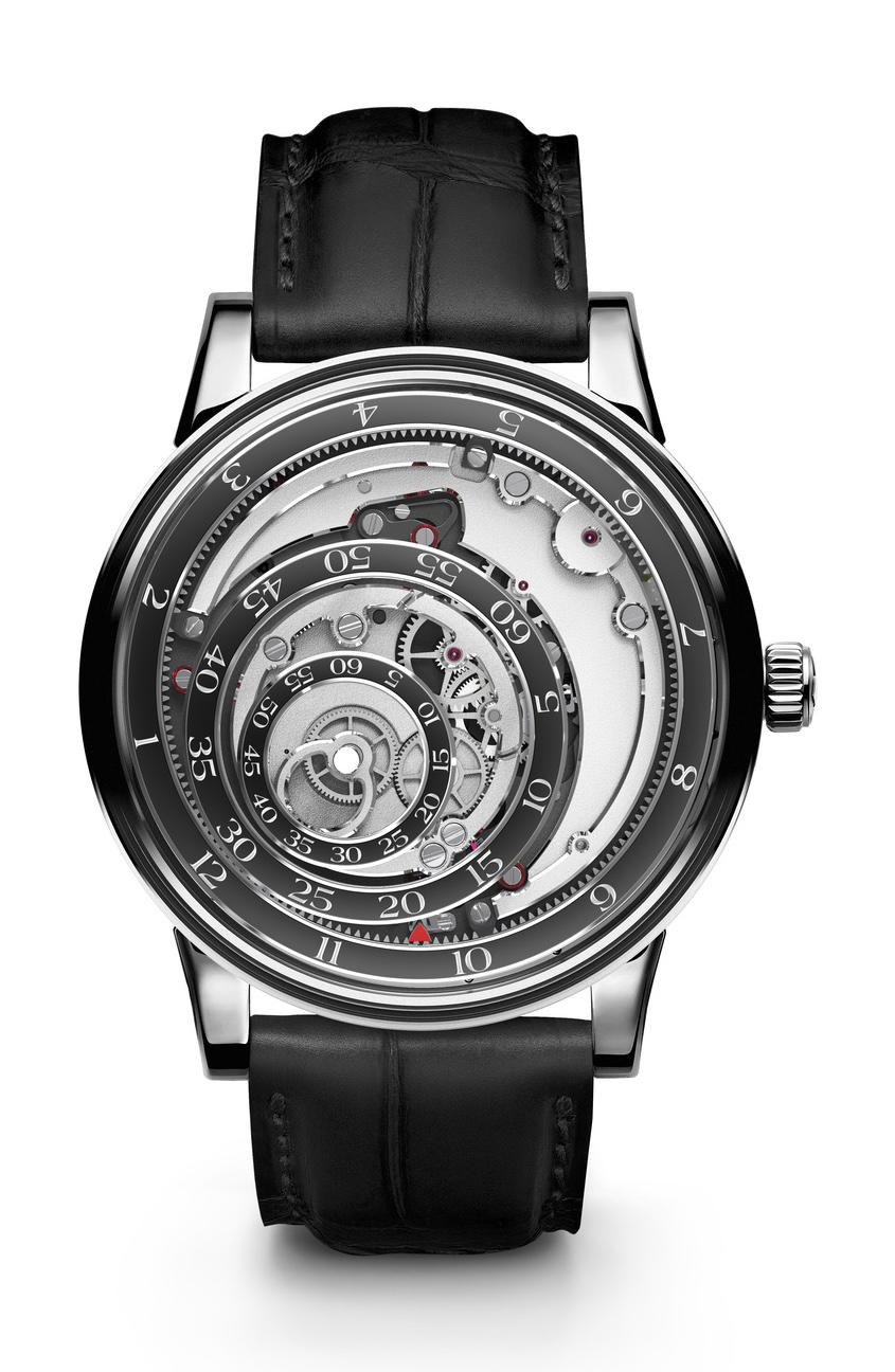 Trilobe Une Folle Journée Rhodium Plated Black