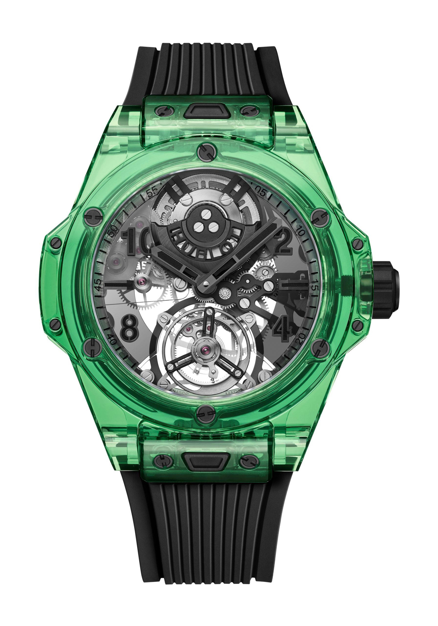 Hublot Big Bang Tourbillon Automatic Green Saxem
