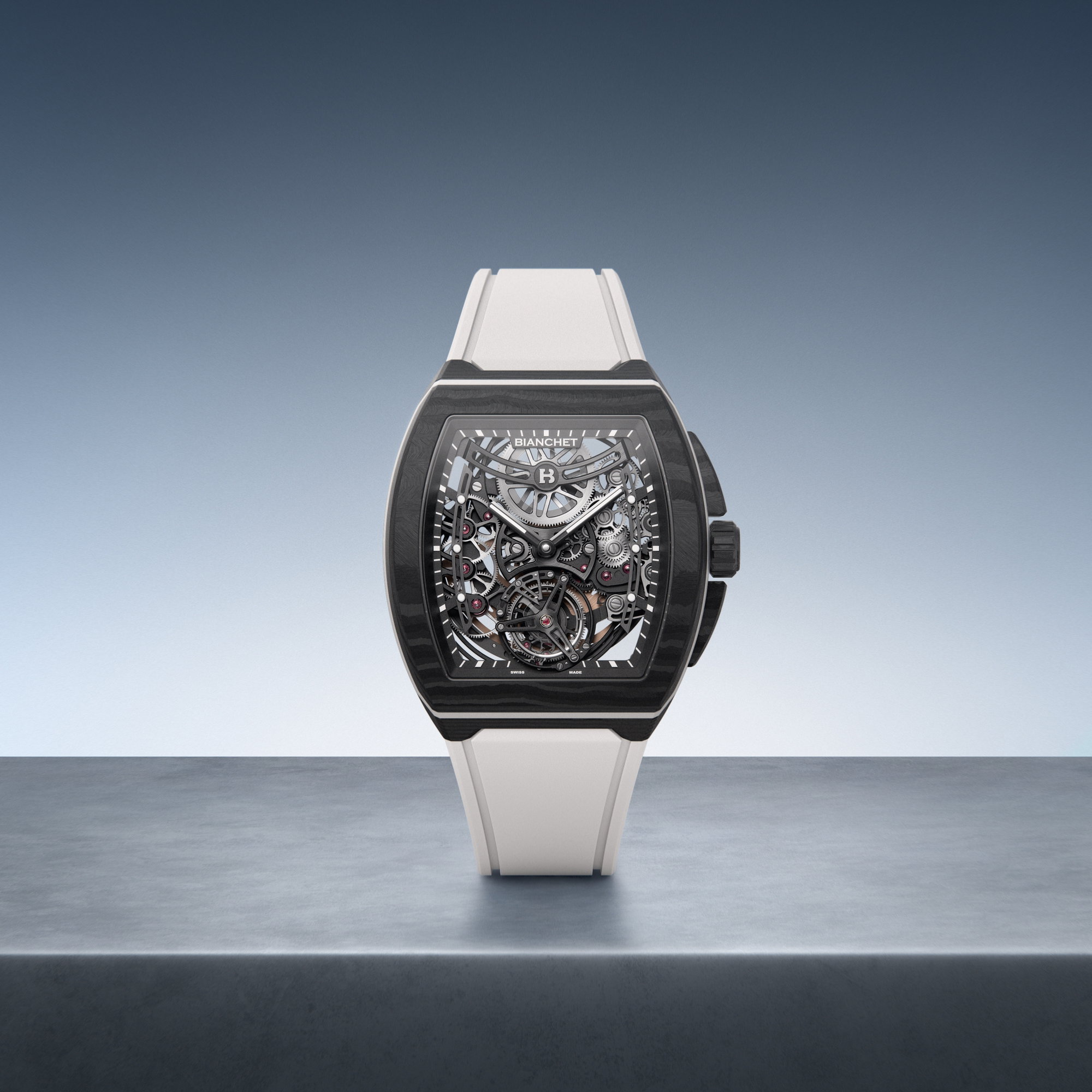 Bianchet UltraFino Carbon Skeleton White