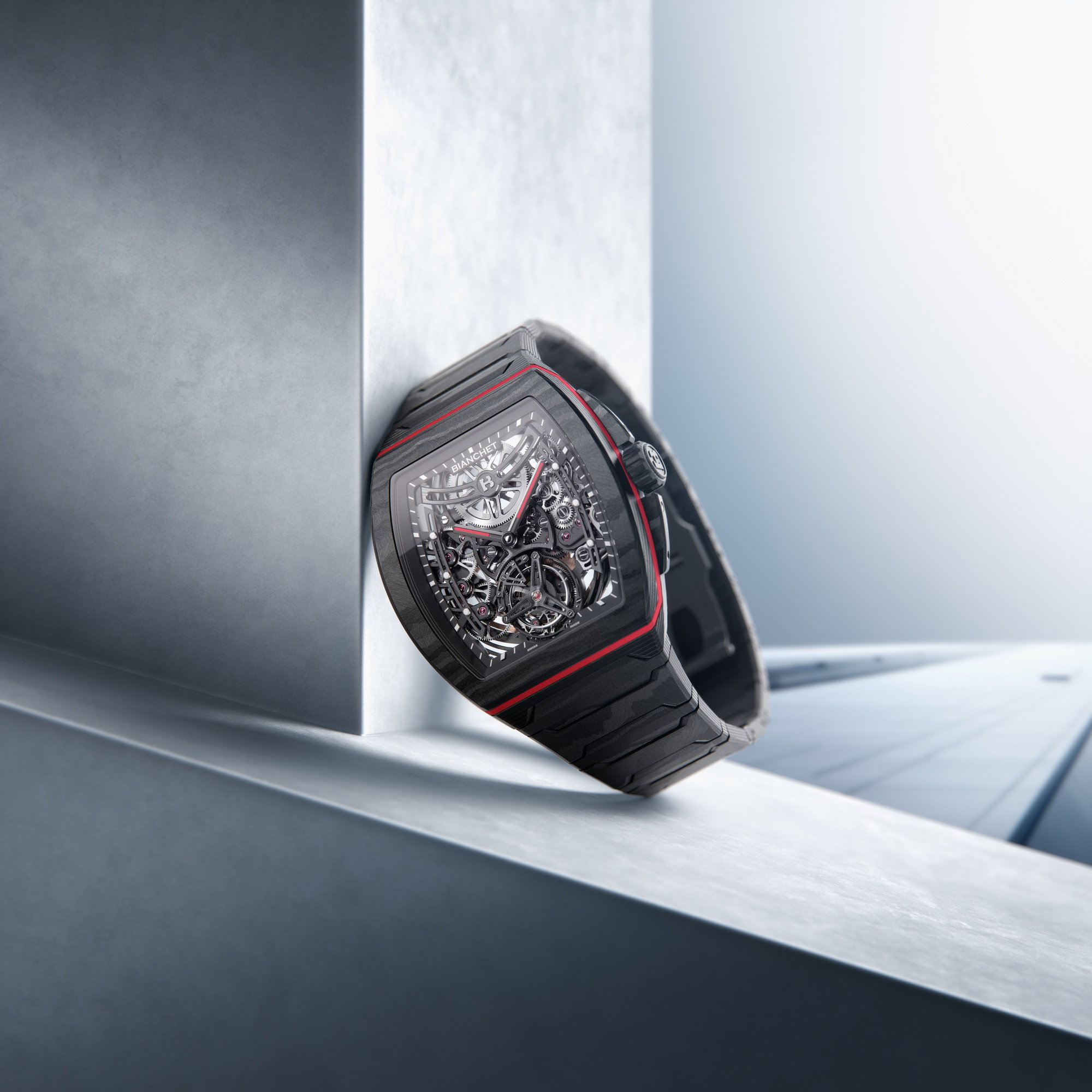 Bianchet UltraFino Carbon Skeleton Red