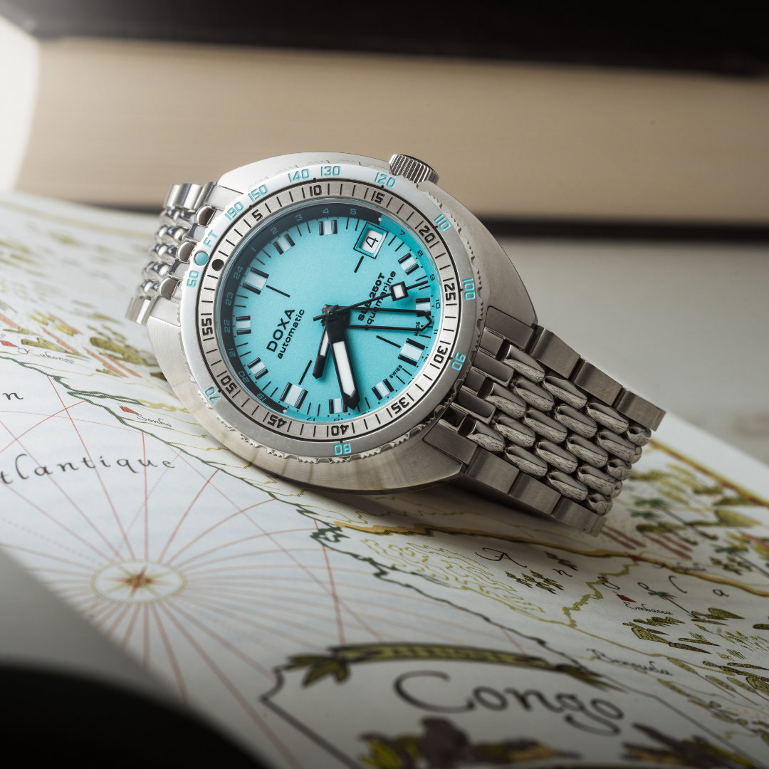 Doxa SUB 250T GMT Aquamarine