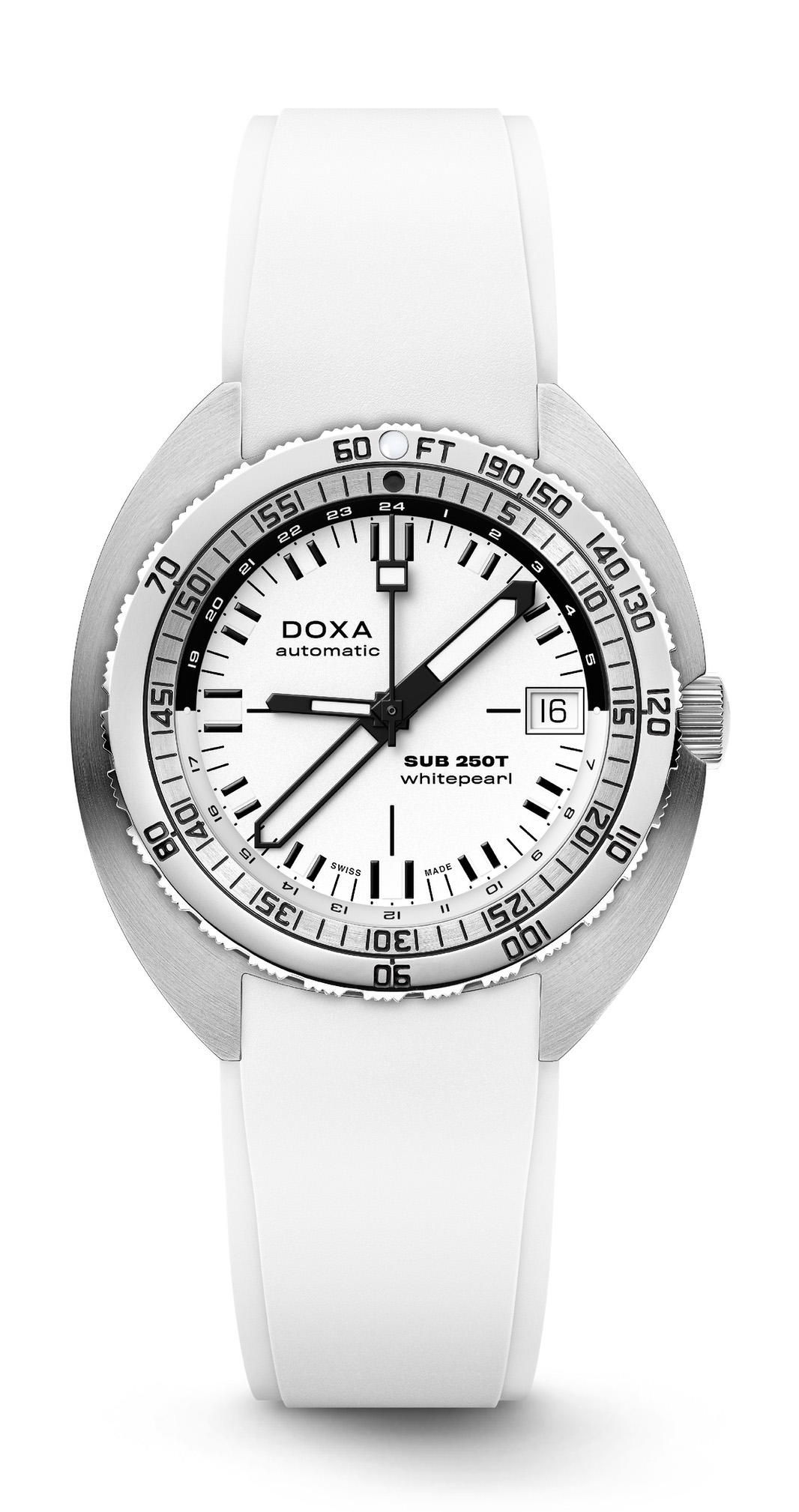 Doxa SUB 250T GMT Whitepearl