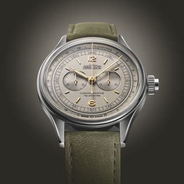 Angelus Chronographe Télémètre Yellow Gold White