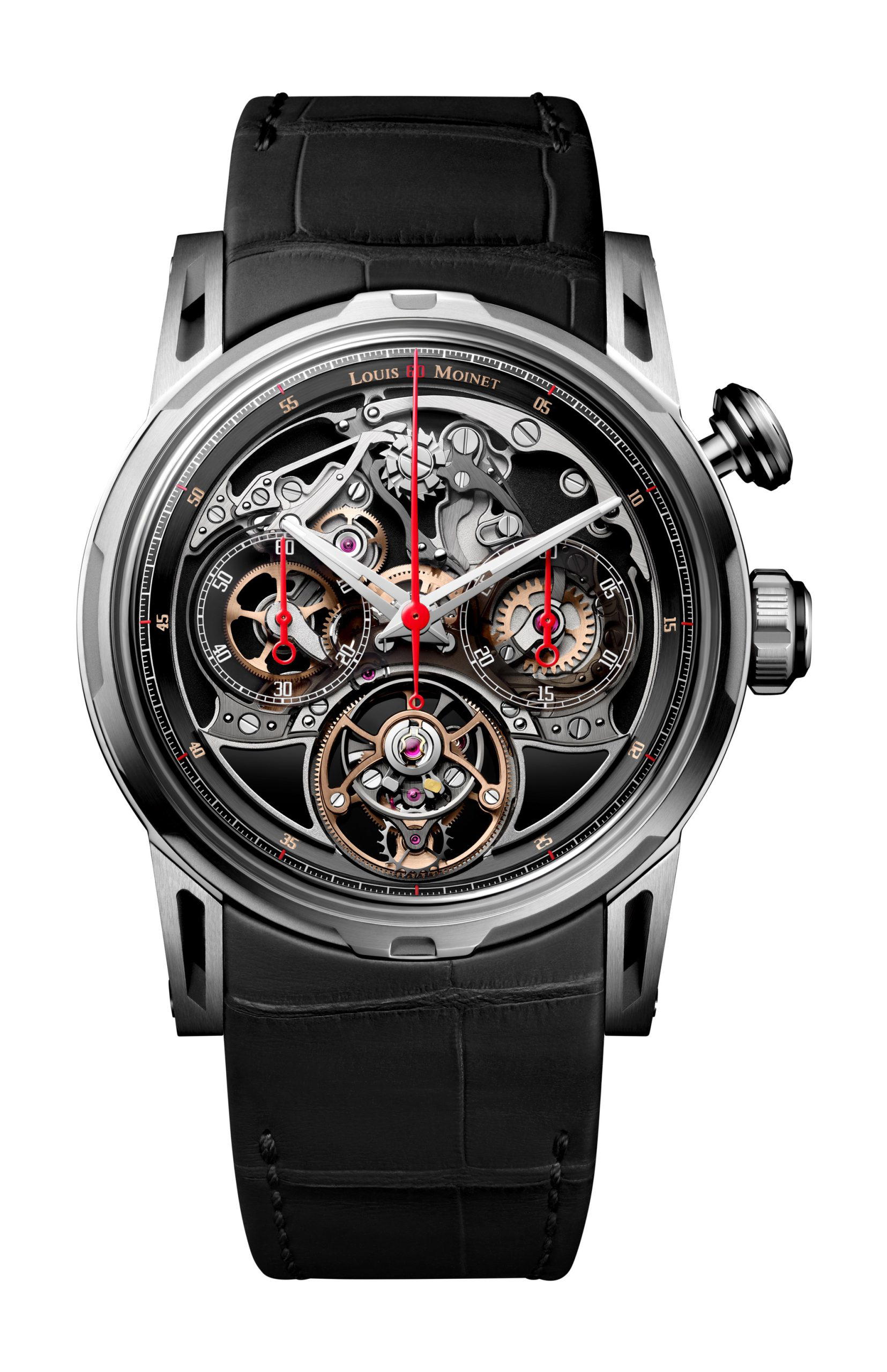 Louis Moinet Impulsion Titanium Onyx