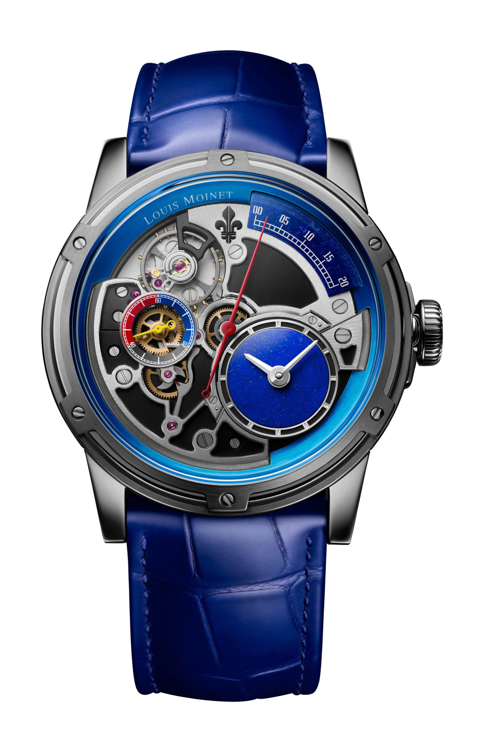 Louis Moinet Tempograph NEO Lapis Lazuli