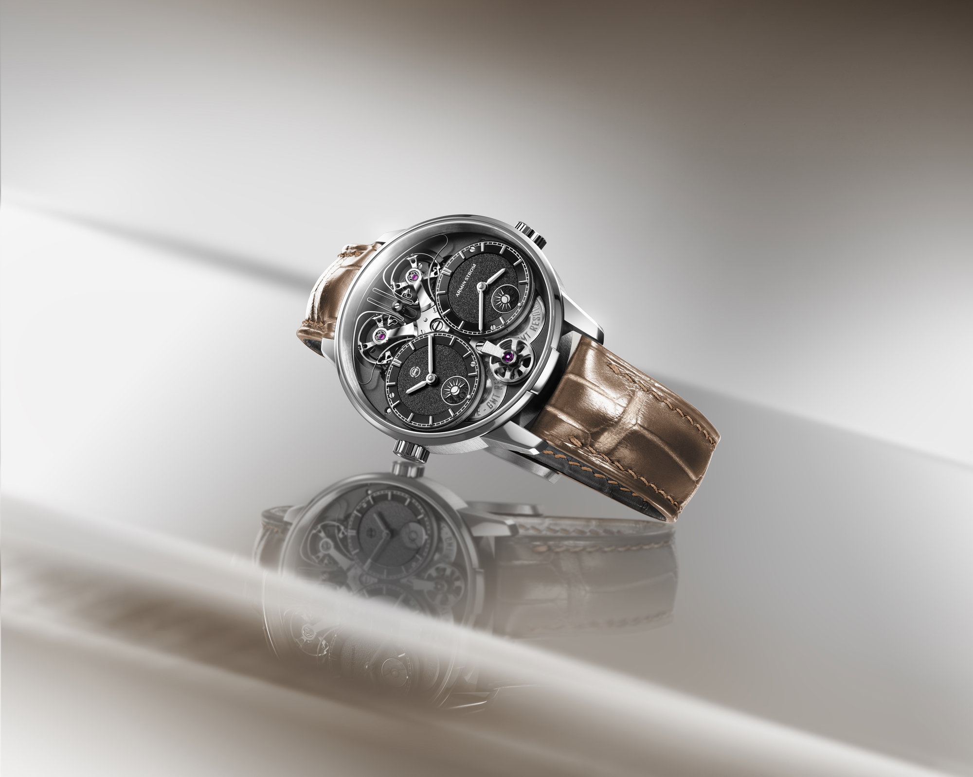 Armin Strom Dual Time GMT Resonance Manufacture Edition Black