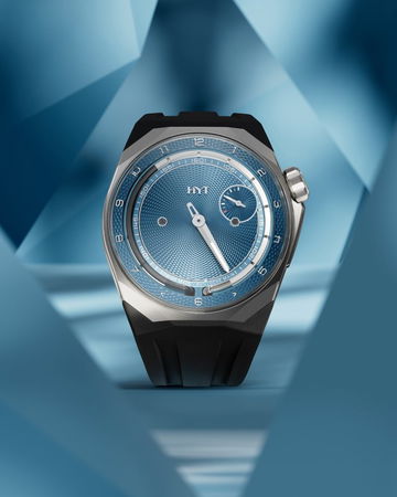 HYT T1 Titanium Guilloché