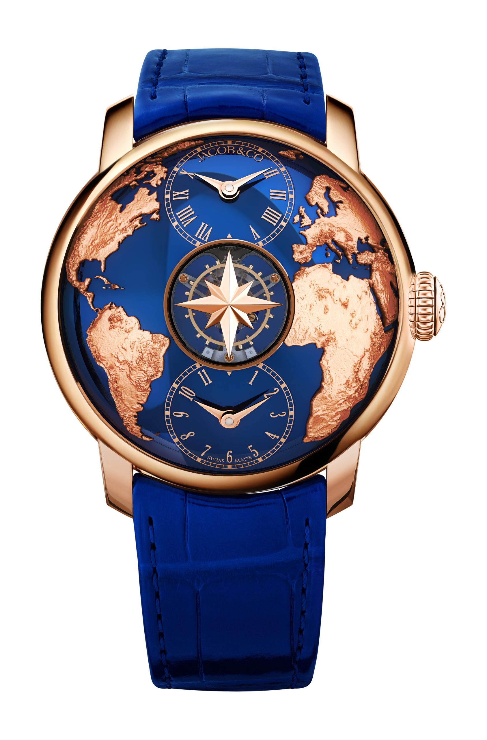 Jacob & Co The World Is Yours Dual Time Zone Tourbillon