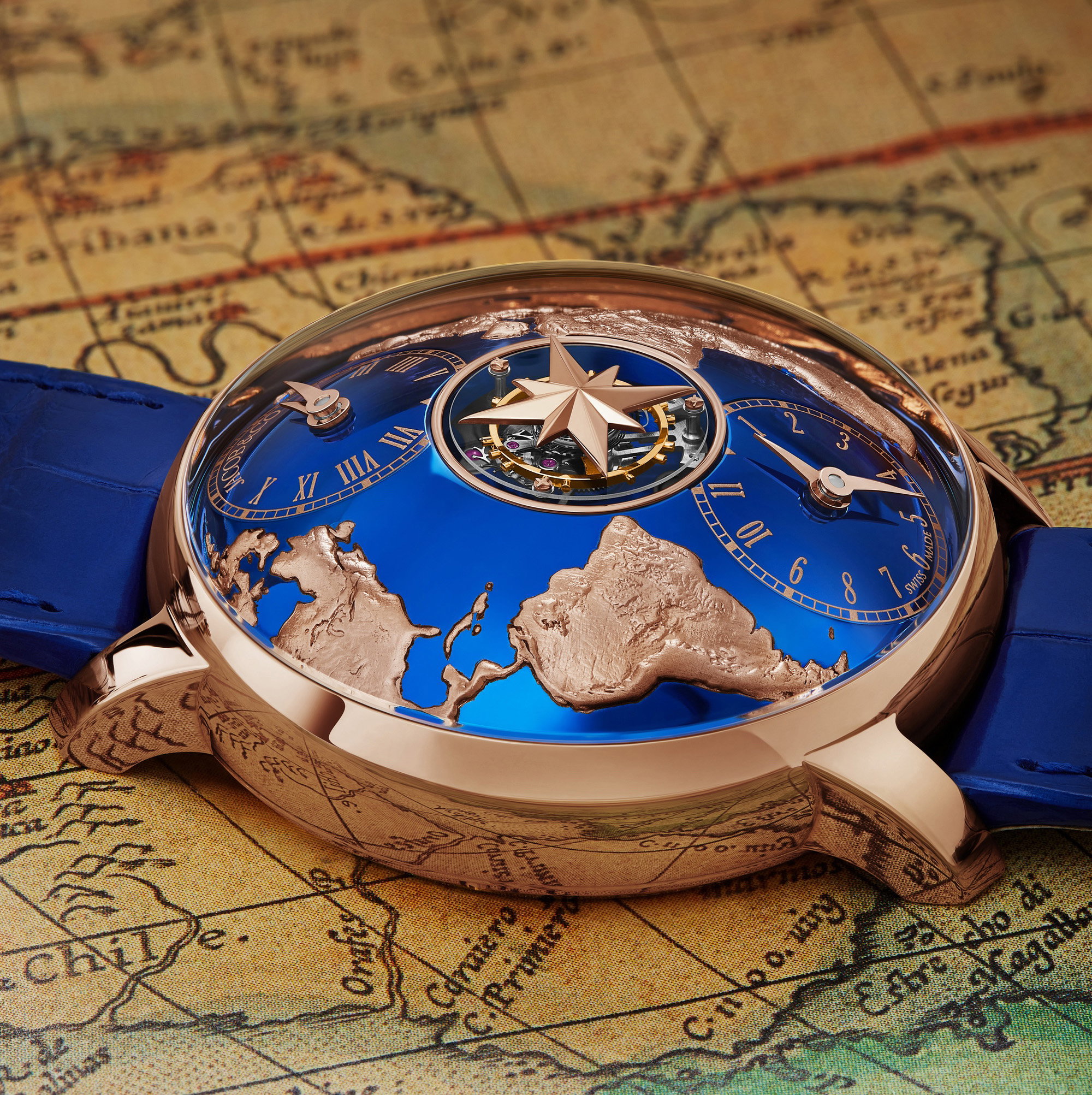 Jacob & Co The World Is Yours Dual Time Zone Tourbillon