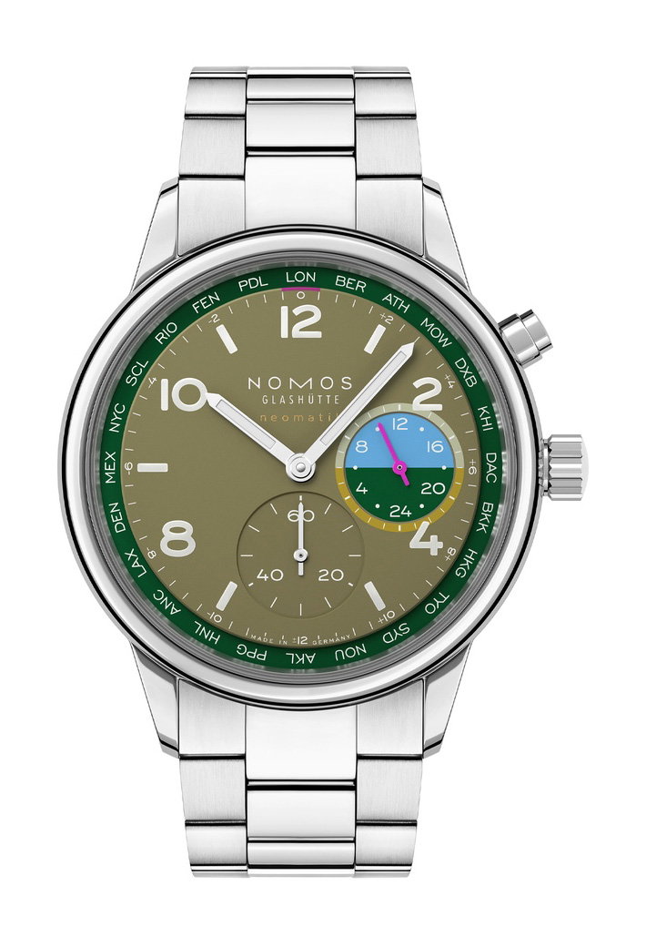 Club Sport neomatik Worldtimer Jungle