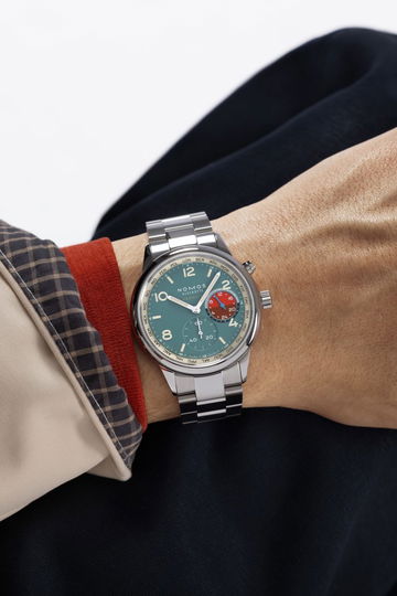 Nomos Glashütte Club Sport neomatik Worldtimer Glacier