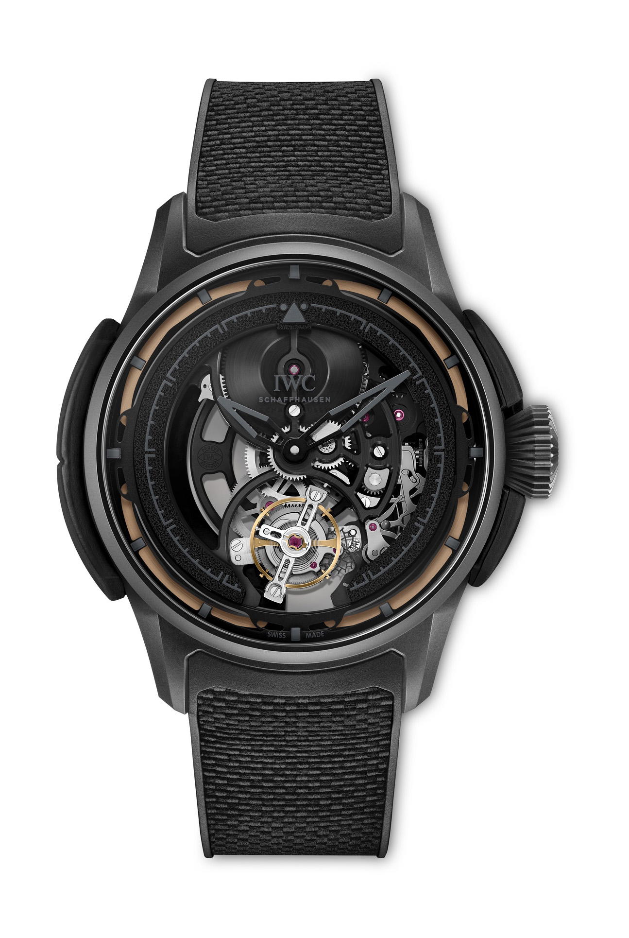 IWC Schaffhausen Big Pilot’s Watch Shock Absorber Tourbillon Skeleton XPL