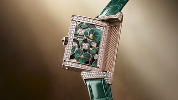 Jaeger-LeCoultre Reverso One Precious Flowers Green Arums