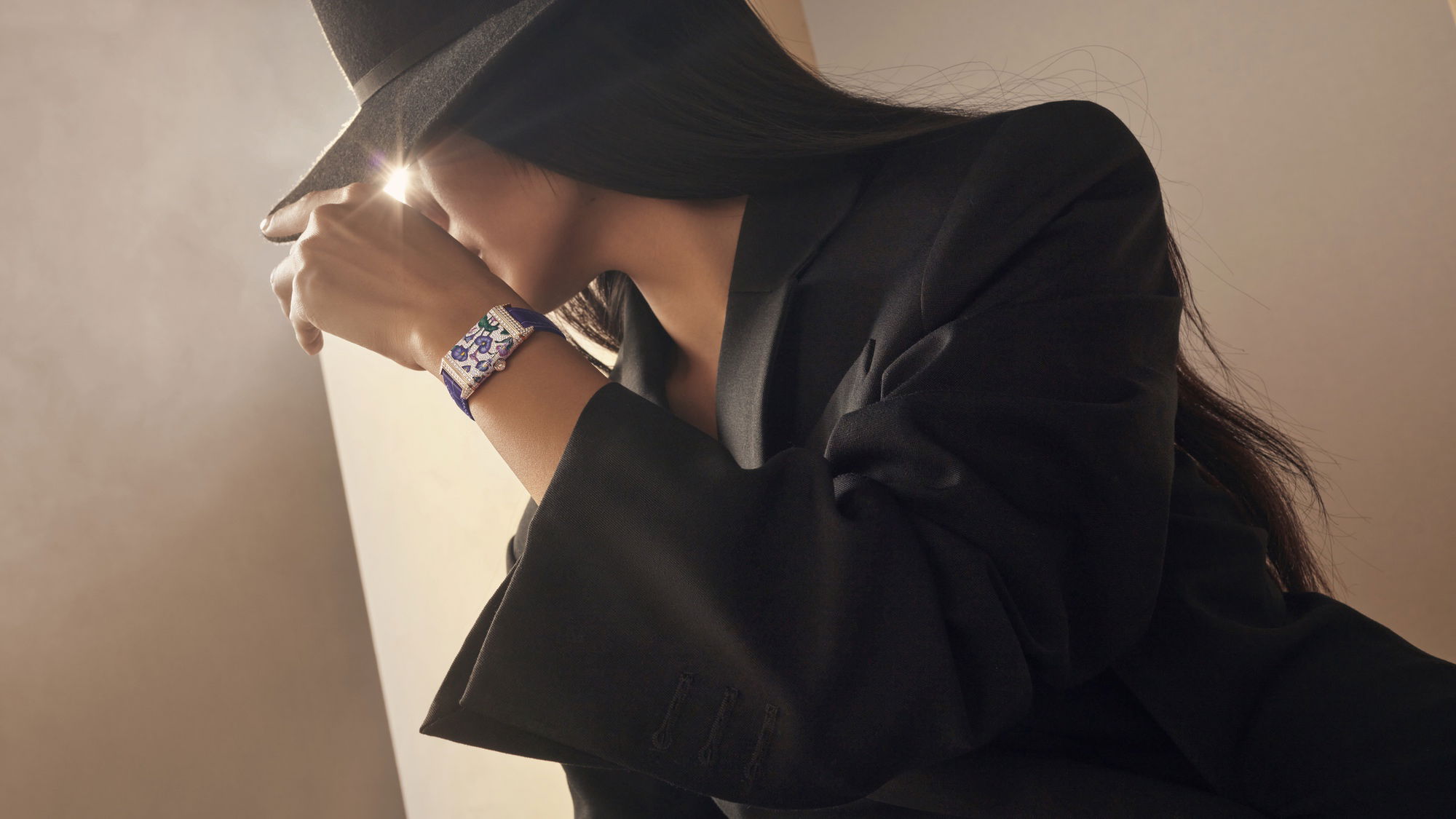 Jaeger-LeCoultre Reverso One Precious Flowers Purple Arums