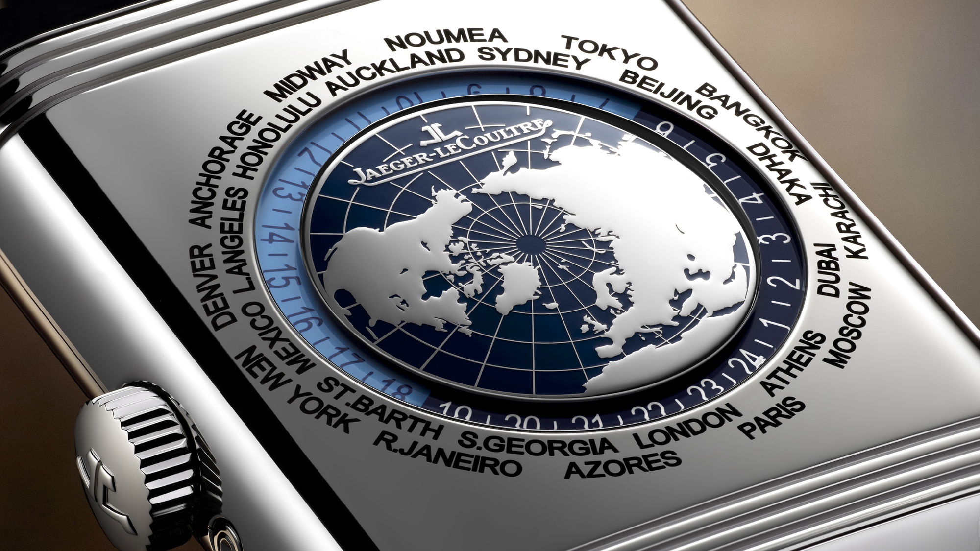 Jaeger-LeCoultre Reverso Tribute Geographic Steel