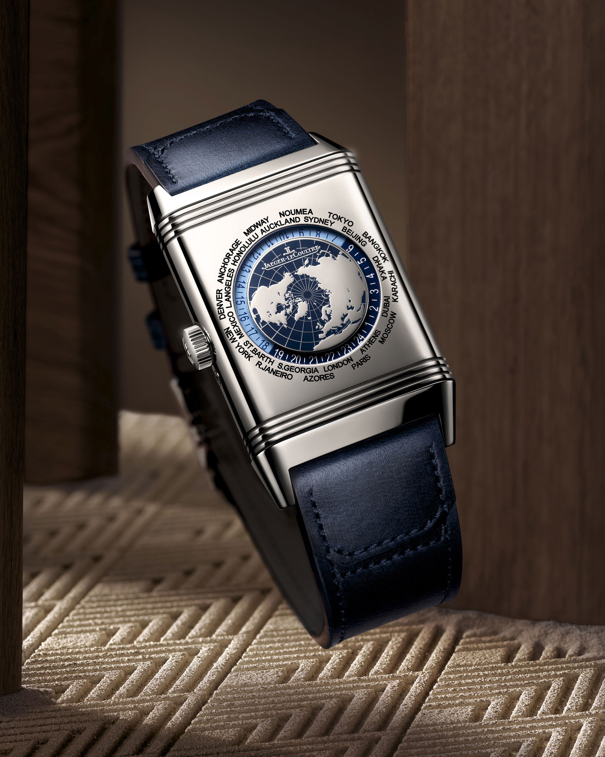 Jaeger-LeCoultre Reverso Tribute Geographic Steel