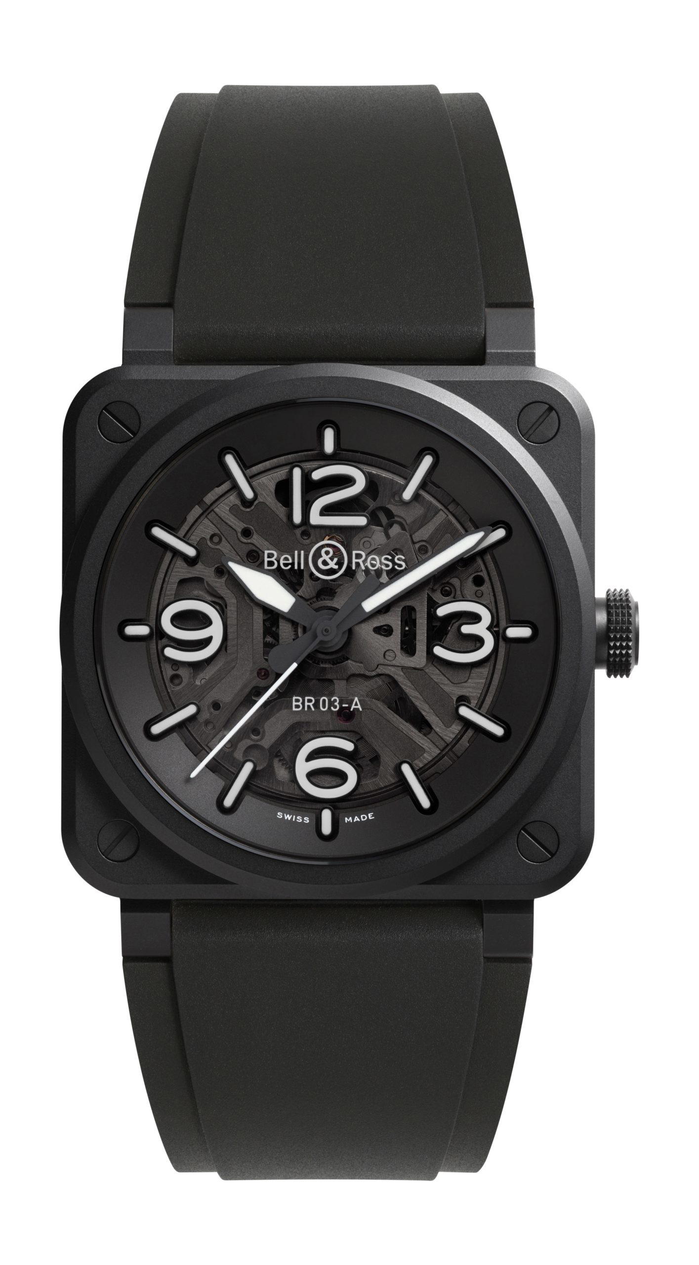 Bell & Ross BR-03 Skeleton Black Ceramic
